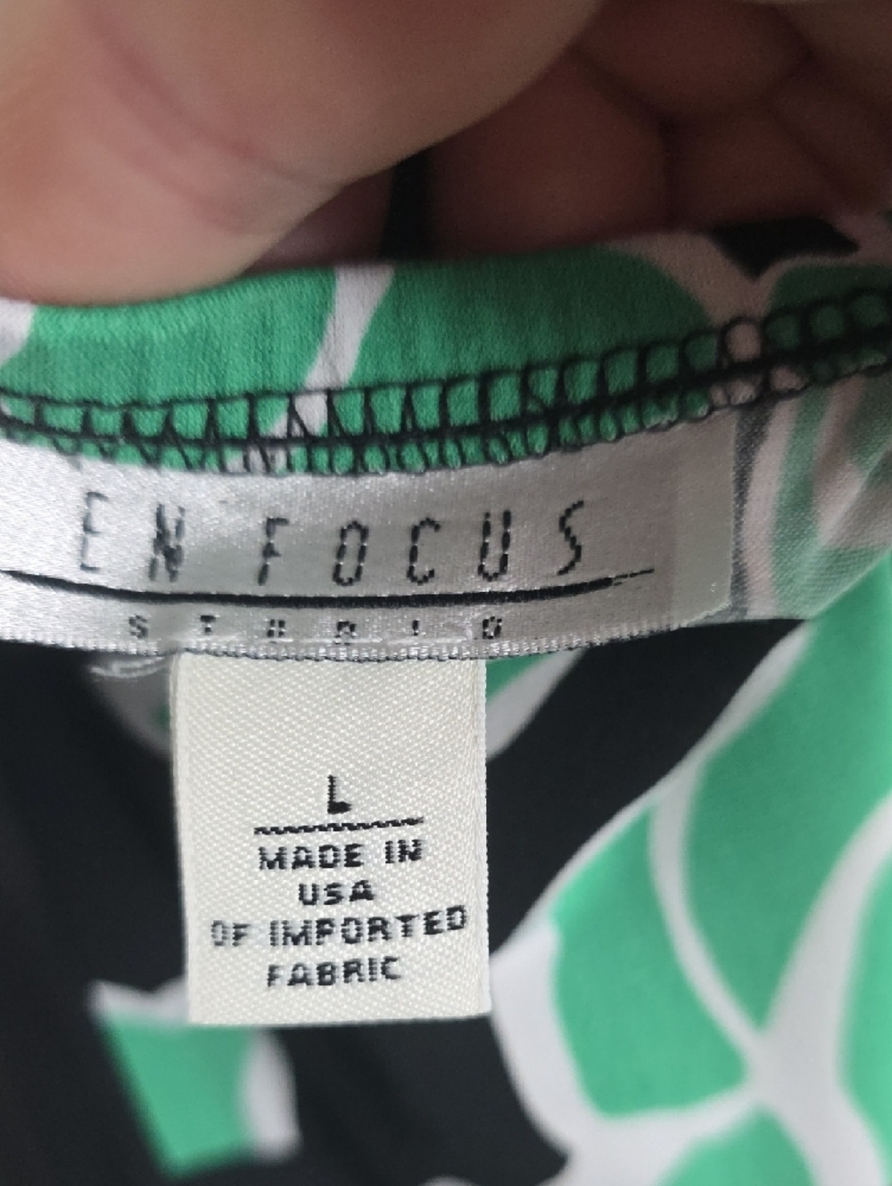 Enfocus Studio Black Maxi Dress with Mint Floral Print - Picture 2 of 6